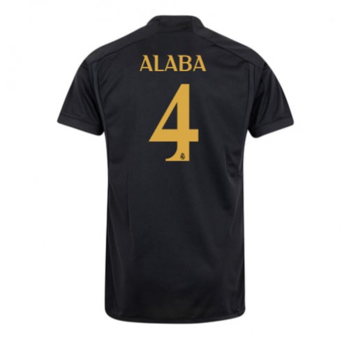 Maillot de foot Real Madrid David Alaba #4 Troisième 2023-24 Manches Courte